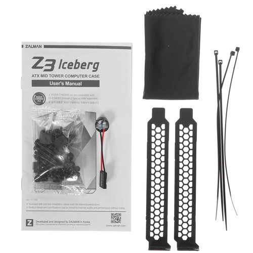 Компьютерный корпус Zalman Z3 Iceberg Black