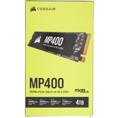 Твердотельный накопитель Corsair 4000 Gb MP400 CSSD-F4000GBMP400