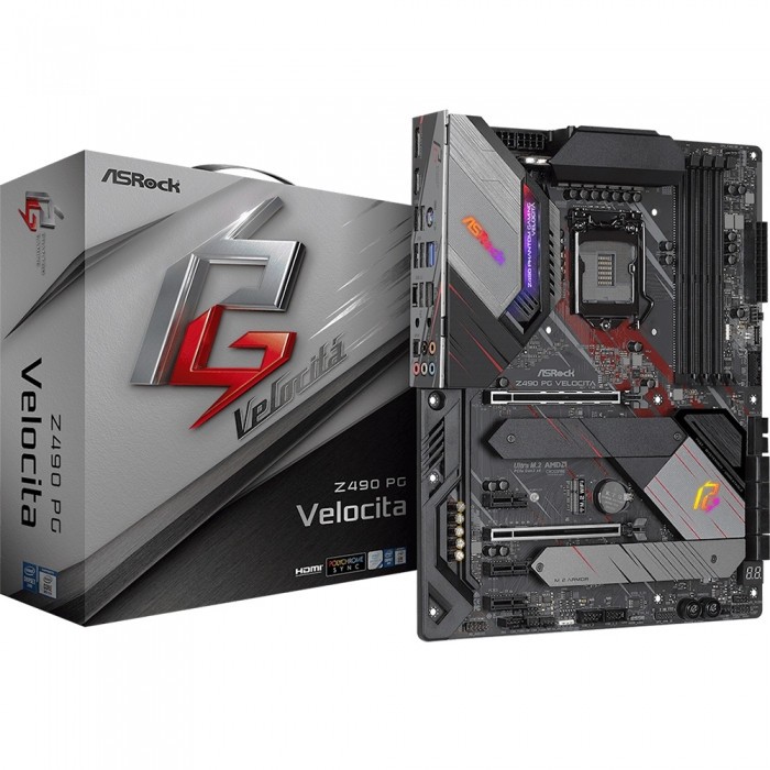 Материнская плата ASRock Z490 PG VELOCITA
