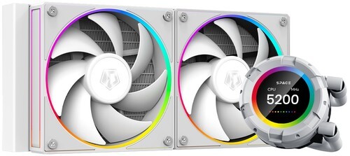 Система жидкостного охлаждения для процессора ID-COOLING SL240 White PWM