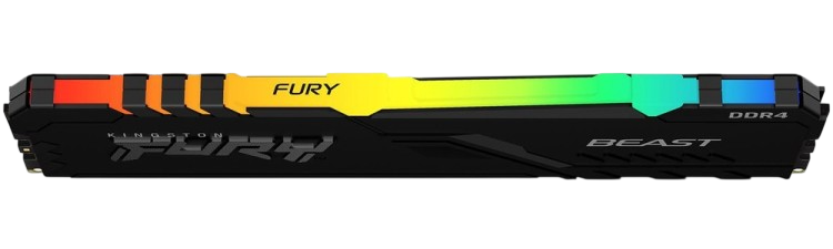 Оперативная память 32 Gb 3200 MHz Kingston FURY Beast RGB XMP Black (KF432C16BB2A/32)