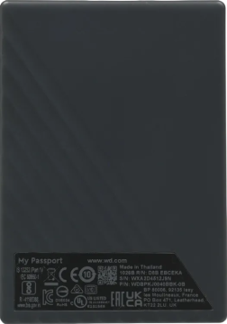 Внешний HDD Western Digital 4000 Gb My Passport Black (WDBPKJ0040BBK-WESN)