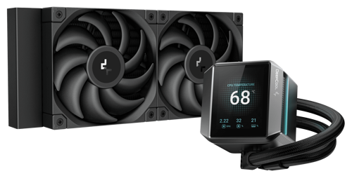 Система жидкостного охлаждения для процессора Deepcool MYSTIQUE 240 PWM (R-LX550-BKDSNC-G-1)