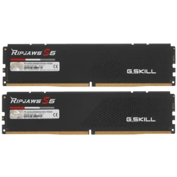 Оперативная память 64 Gb 5200 MHz G.Skill RIPJAWS S5 Black (F5-5200J3636D32GX2-RS5K)