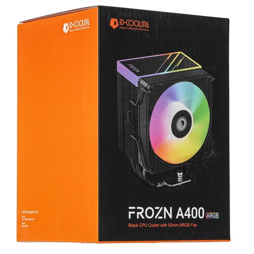 Кулер для процессора ID-COOLING FROZN A400 ARGB Black