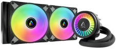 Система жидкостного охлаждения для процессора Arctic Cooling Liquid Freezer III-280 A-RGB Black (ACFRE00143A)