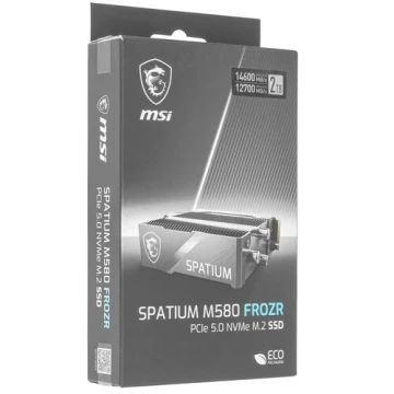 Твердотельный накопитель MSI 2000 Gb SPATIUM M580 FROZR (S78-440Q780-P83)