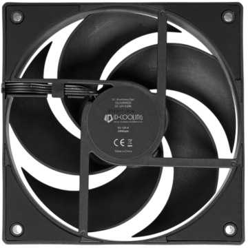 Вентилятор для корпуса ID-COOLING Black (AS-120-K)