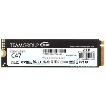 Твердотельный накопитель TeamGroup 2000 Gb T-CREATE CLASSIC C47 (TM8FFC002T0C129)
