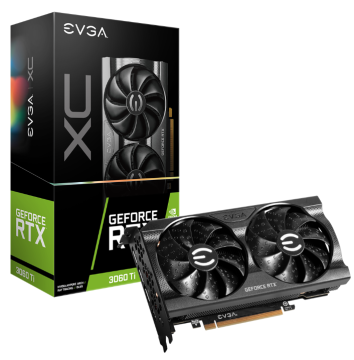 Видеокарта EVGA (08G-P5-3663-KR) GeForce RTX 3060 Ti 8GB XC GAMING