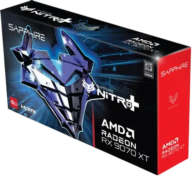 Видеокарта Sapphire (11348-01-20G) Radeon RX 9070 XT 16GB NITRO+ OC
