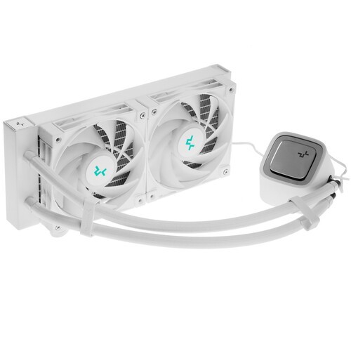 Система жидкостного охлаждения для процессора Deepcool LS520 WH ARGB R-LS520-WHAMNT-G-1 PWM