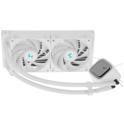 Система жидкостного охлаждения для процессора Deepcool LS520 WH ARGB R-LS520-WHAMNT-G-1 PWM
