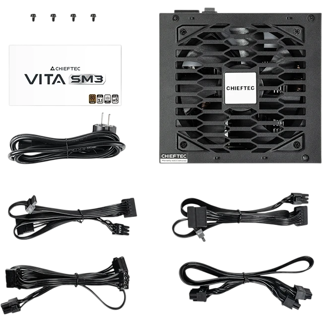 Блок питания Chieftec 750W Vita SM3 (BPX-750-C) 16 Pin (PCIe 5.0 Connector Cable Details)