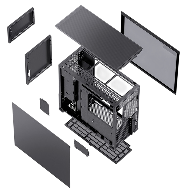 Компьютерный корпус JONSBO D41 MESH TG Black