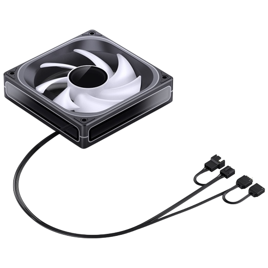Вентилятор для корпуса JONSBO ZB-120B ARGB LED Black