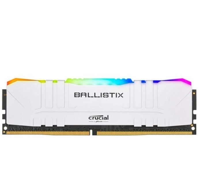 Оперативная память 8 Gb 3200 MHz CRUCIAL BALLISTIX White RGB (BL8G32C16U4WL)