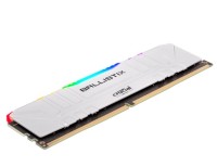 Оперативная память 8 Gb 3200 MHz CRUCIAL BALLISTIX White RGB (BL8G32C16U4WL)