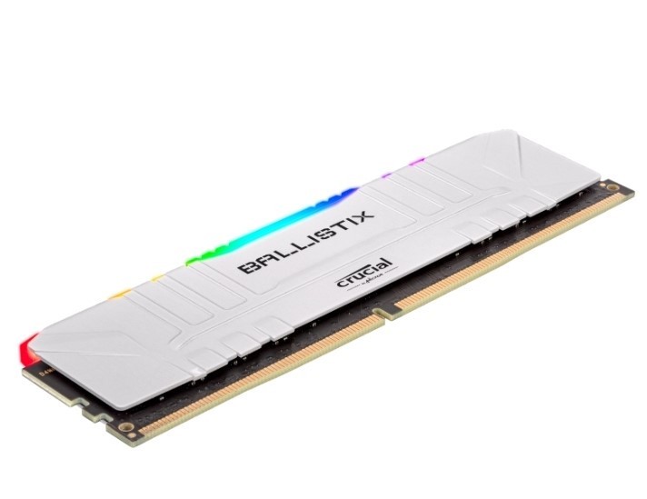 Оперативная память 8 Gb 3200 MHz CRUCIAL BALLISTIX White RGB (BL8G32C16U4WL)