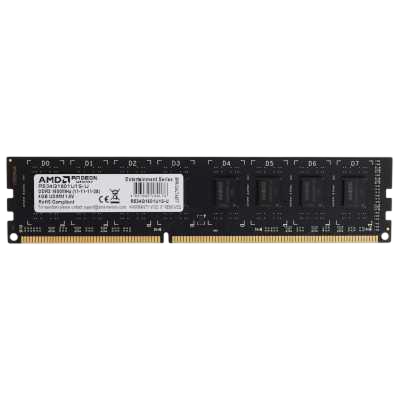 Оперативная память 4 Gb 1600 MHz AMD R3 VALUE SERIES Black (R534G1601U1S-UO)