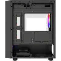 Компьютерный корпус Powercase Mistral Micro EM19 TG ARGB Black (CMMEM19B-A4)