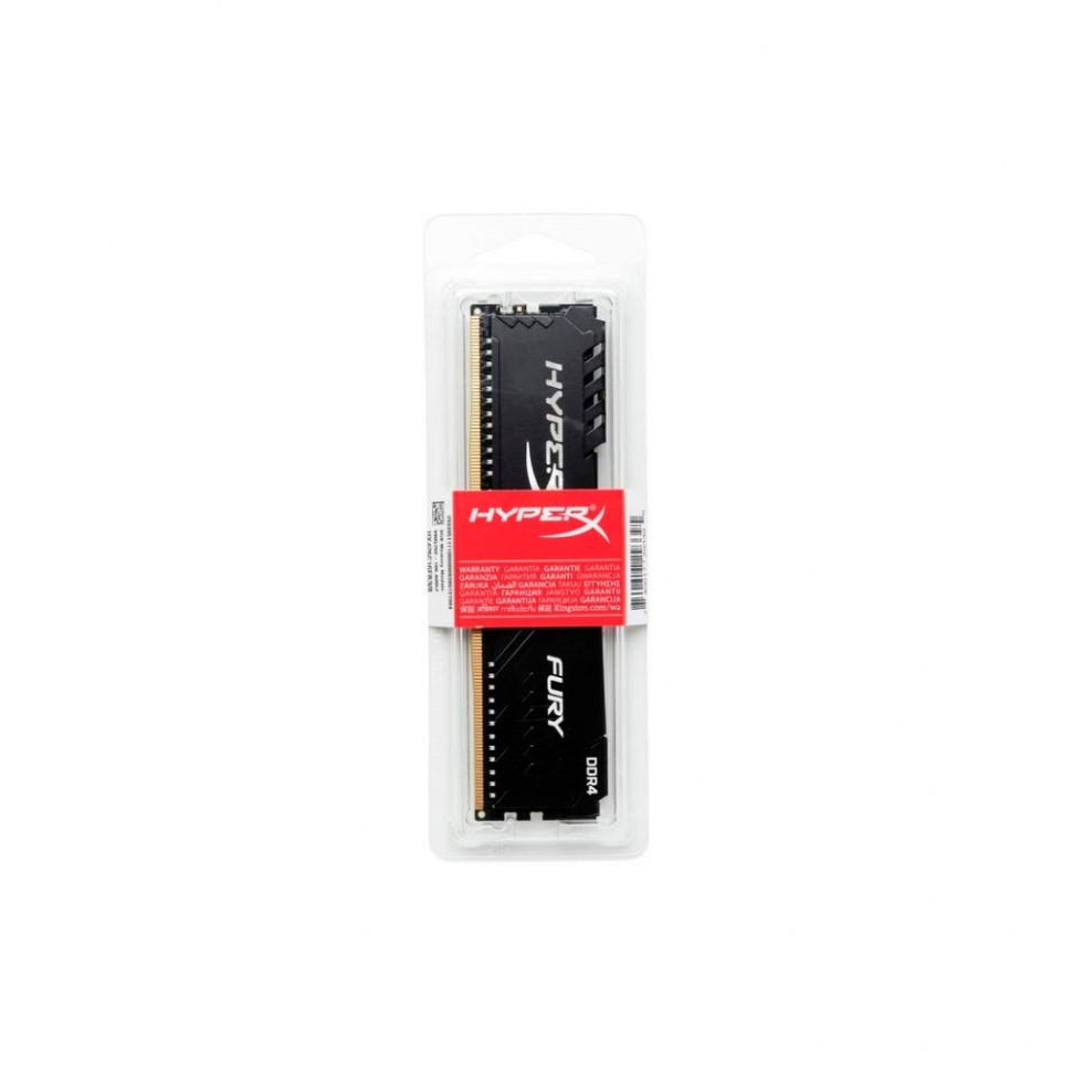 Оперативная память 8 Gb 2400 MHz Kingston HYPERX FURY Black (HX424C15FB3/8)