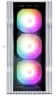 Компьютерный корпус 1STPLAYER TRILOBITE T3-G TG LED White (T3-G-WH-4F1-W)