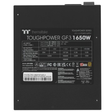 Блок питания Thermaltake 1650W Toughpower GF3 1650 PS-TPD-1650FNFAGE-4 16 Pin (PCIe 5.0 Connector Cable Details)