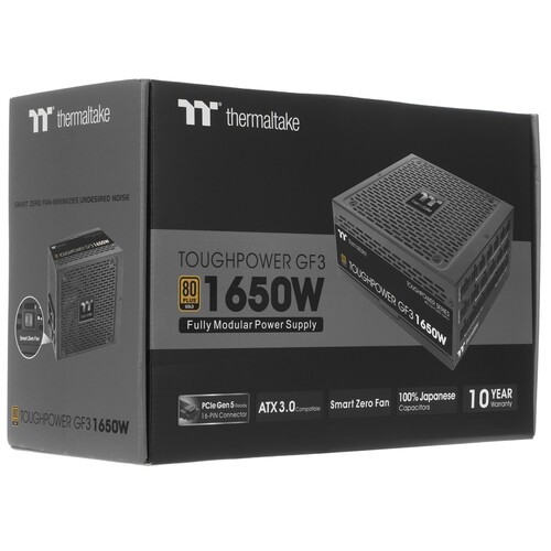 Блок питания Thermaltake 1650W Toughpower GF3 1650 PS-TPD-1650FNFAGE-4 16 Pin (PCIe 5.0 Connector Cable Details)