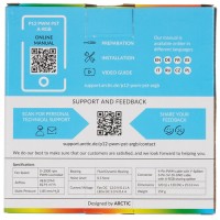 Вентилятор для корпуса Arctic Cooling P12 PST A-RGB White ACFAN00254A PWM