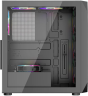Компьютерный корпус 1STPLAYER ARIYA AY7 LED Black (AY7-BK-4F1)