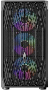 Компьютерный корпус 1STPLAYER ARIYA AY7 LED Black (AY7-BK-4F1)