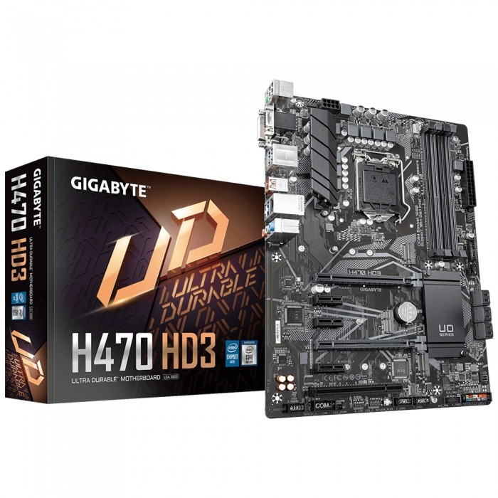 Материнская плата GIGABYTE H470 HD3