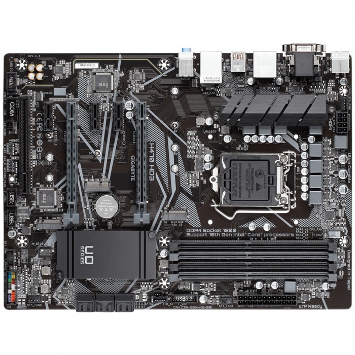 Материнская плата GIGABYTE H470 HD3