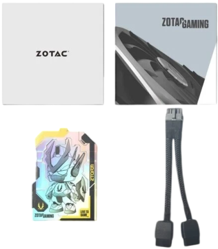 Видеокарта ZOTAC (ZT-D40720Q-10M) GeForce RTX 4070 SUPER 12GB ТWIN EDGE ОС WHITE ED