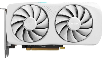 Видеокарта ZOTAC (ZT-D40720Q-10M) GeForce RTX 4070 SUPER 12GB ТWIN EDGE ОС WHITE ED