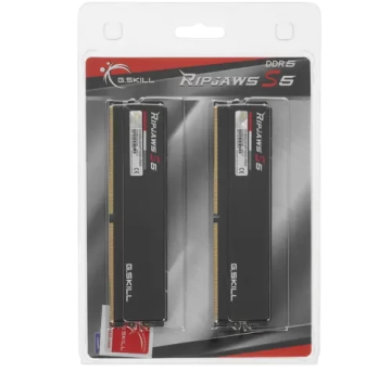 Оперативная память 64 Gb 6000 MHz G.Skill RIPJAWS S5 Black (F5-6000J3040G32GX2-RS5K)