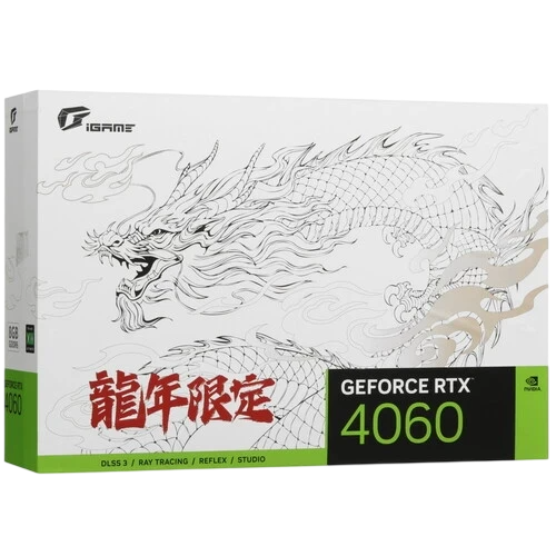 Видеокарта Colorful (RTX 4060 iGame Loong Edition OC 8GB-V) GeForce RTX 4060 8GB Loong Edition OC
