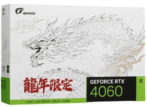 Видеокарта Colorful (RTX 4060 iGame Loong Edition OC 8GB-V) GeForce RTX 4060 8GB Loong Edition OC