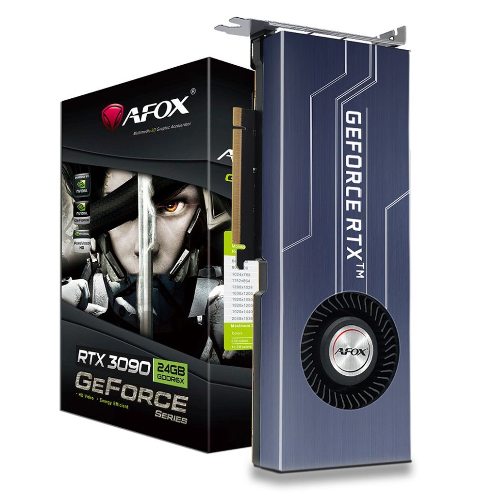 Видеокарта AFox (AF3090-24GD6XH7) GeForce RTX 3090 24GB