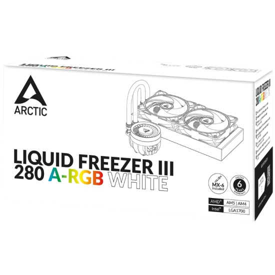 Система жидкостного охлаждения для процессора Arctic Cooling Liquid Freezer III-280 White (ACFRE00151A) 