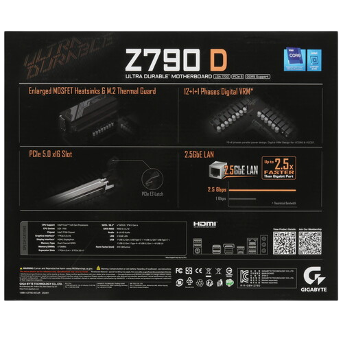 Материнская плата Gigabyte Z790 D