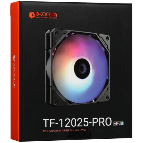 Вентилятор для корпуса ID-COOLING TF-12025-PRO-ARGB