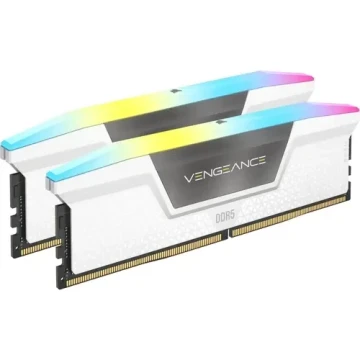 Оперативная память 32 Gb 6000 MHz CORSAIR VENGEANCE RGB White (CMH32GX5M2B6000C40W)