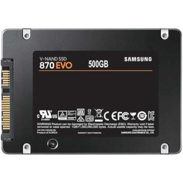 Твердотельный накопитель Samsung 500 Gb 870 EVO (MZ-77E500B/KR)