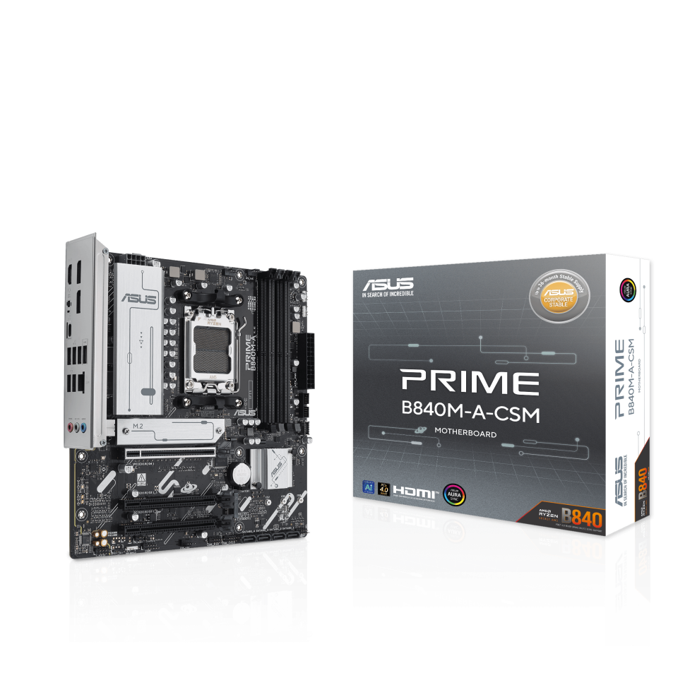 Материнская плата ASUS PRIME B840M-A-CSM (90MB1J10-M0EAYC)