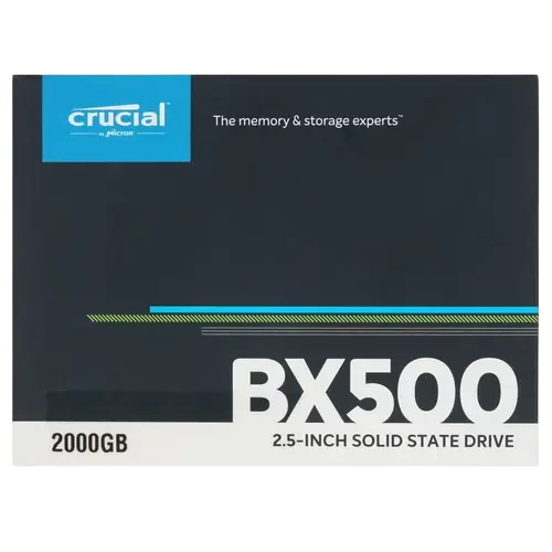 Твердотельный накопитель CRUCIAL 2000 Gb BX500 (CT2000BX500SSD1)