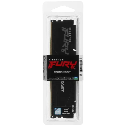 Оперативная память 32 Gb 5200 MHz Kingston FURY Beast XMP Black (KF552C40BB-32)