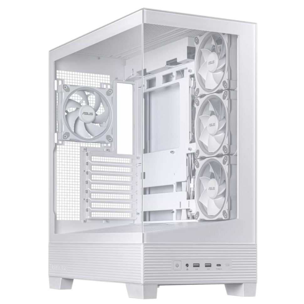 Компьютерный корпус ASUS A31 PLUS TG ARGB White (90DC00R3-B19000)