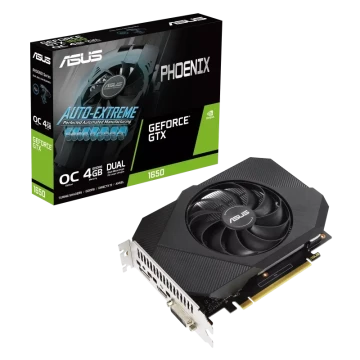 Видеокарта ASUS (PH-GTX1650-O4GD6-P-V2) GeForce GTX 1650 4GB PHOENIX OC 90YV0GX0-M0NA00